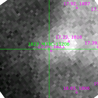 M33C-13206 in filter B on MJD  58779.180