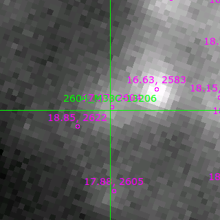 M33C-13206 in filter R on MJD  57634.360