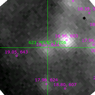 M33C-13206 in filter R on MJD  58695.360