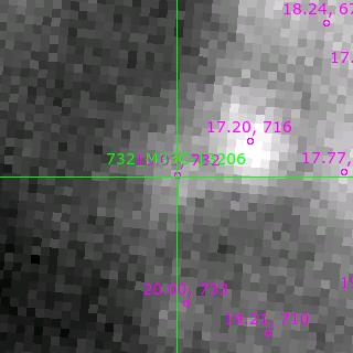 M33C-13206 in filter V on MJD  56599.180