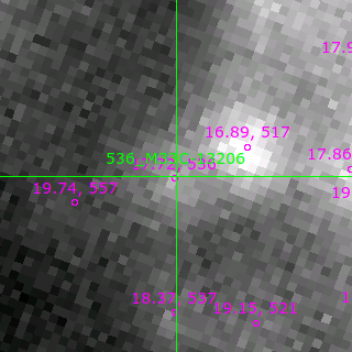 M33C-13206 in filter V on MJD  57687.130