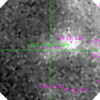 M33C-13206 in filter V on MJD  58433.000
