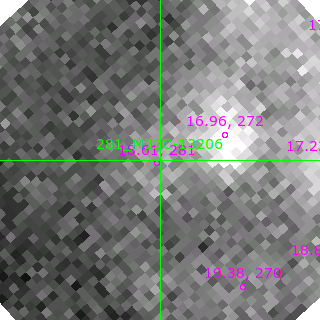 M33C-13206 in filter V on MJD  58672.390