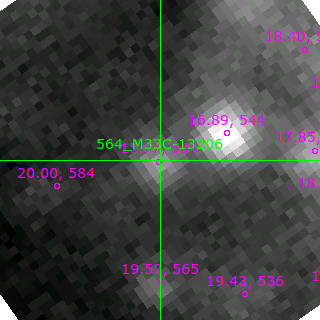 M33C-13206 in filter V on MJD  58784.120