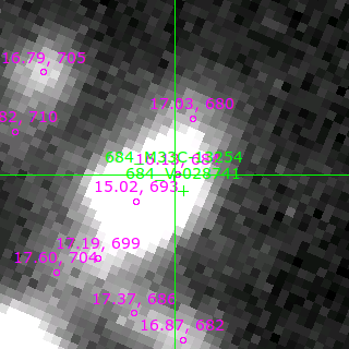 M33C-13254 in filter I on MJD  57964.400