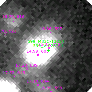 M33C-13254 in filter I on MJD  58433.020