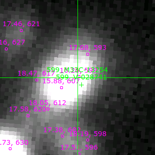M33C-13254 in filter V on MJD  56599.190