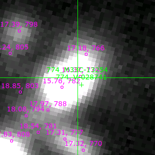 M33C-13254 in filter V on MJD  57328.160