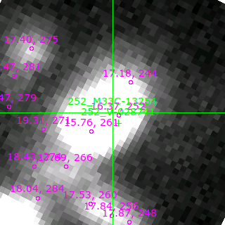 M33C-13254 in filter V on MJD  58103.170