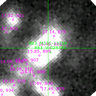 M33C-13254 in filter V on MJD  58673.380