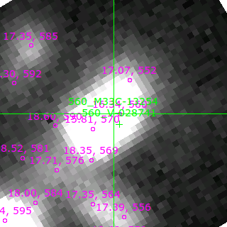 M33C-13254 in filter V on MJD  59161.110