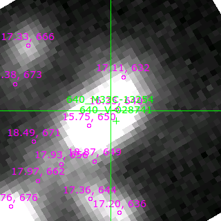 M33C-13254 in filter V on MJD  59171.110