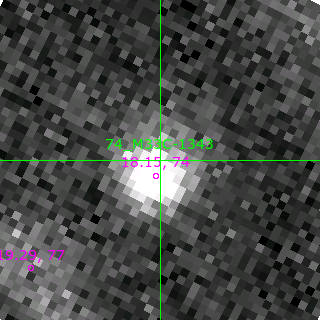 M33C-1343 in filter B on MJD  58108.170
