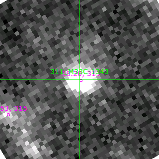 M33C-1343 in filter B on MJD  59082.380