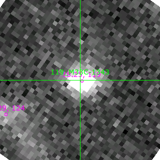 M33C-1343 in filter V on MJD  58339.400