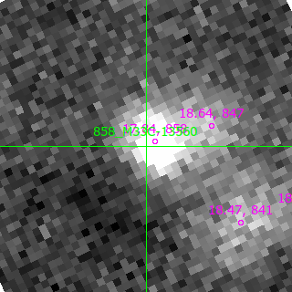 M33C-13560 in filter B on MJD  60262.160
