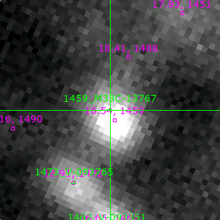 M33C-13767 in filter B on MJD  57988.410