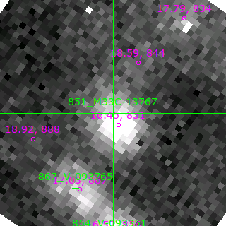 M33C-13767 in filter B on MJD  58342.400