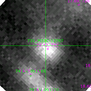 M33C-13767 in filter B on MJD  58420.100