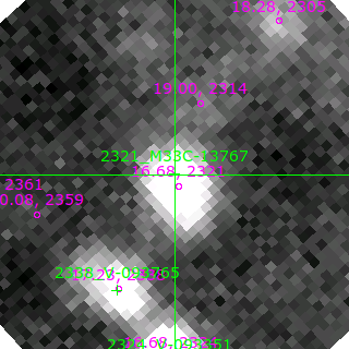 M33C-13767 in filter B on MJD  58673.380