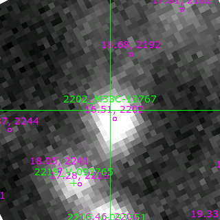M33C-13767 in filter B on MJD  59794.380