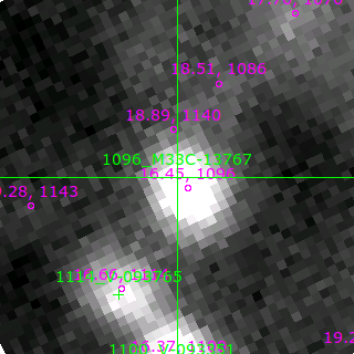 M33C-13767 in filter B on MJD  59823.240