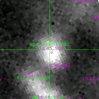 M33C-13767 in filter B on MJD  59854.230