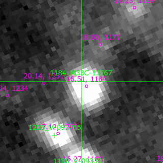 M33C-13767 in filter B on MJD  60172.380