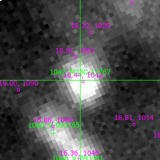 M33C-13767 in filter B on MJD  60290.170