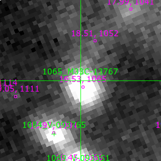 M33C-13767 in filter B on MJD  60556.260