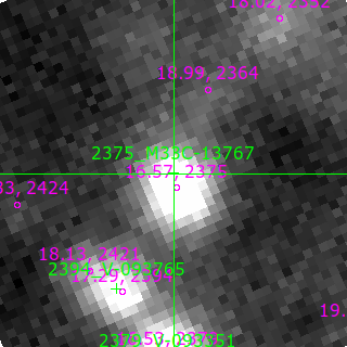 M33C-13767 in filter B on MJD  60556.260