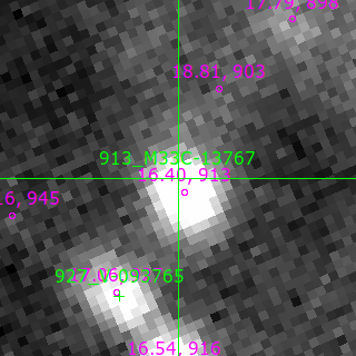 M33C-13767 in filter B on MJD  60564.220