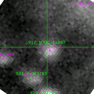 M33C-13767 in filter I on MJD  58341.340