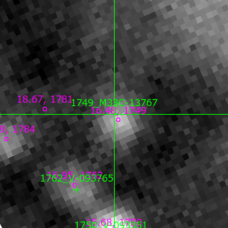 M33C-13767 in filter I on MJD  60290.170