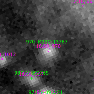 M33C-13767 in filter I on MJD  60529.360