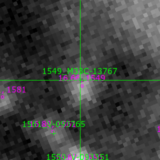 M33C-13767 in filter I on MJD  60594.110