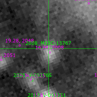M33C-13767 in filter I on MJD  60651.160