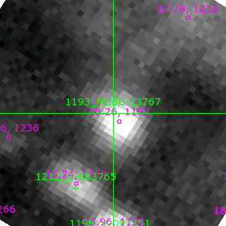M33C-13767 in filter R on MJD  58317.370