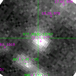M33C-13767 in filter R on MJD  58342.400