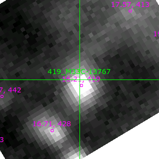 M33C-13767 in filter R on MJD  59081.300