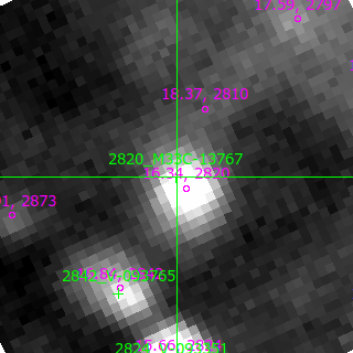 M33C-13767 in filter R on MJD  60172.380