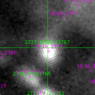 M33C-13767 in filter R on MJD  60533.380