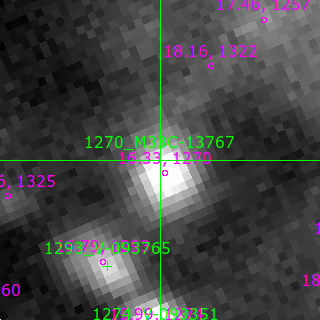 M33C-13767 in filter R on MJD  60556.260