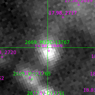 M33C-13767 in filter R on MJD  60594.110