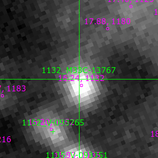 M33C-13767 in filter R on MJD  60612.150