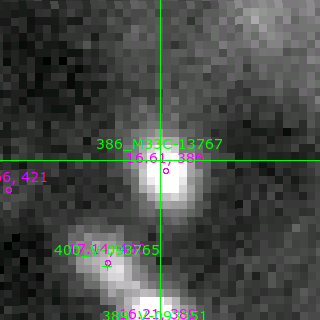 M33C-13767 in filter V on MJD  56140.380