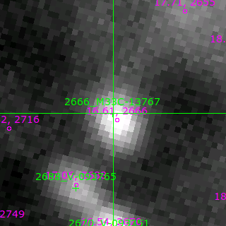 M33C-13767 in filter V on MJD  57328.160