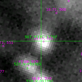 M33C-13767 in filter V on MJD  57634.360
