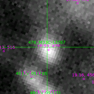 M33C-13767 in filter V on MJD  57687.130