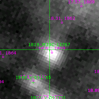 M33C-13767 in filter V on MJD  57988.410